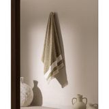 Madame Coco Brest %100 Pamuk Banyo Havlusu - Haki - 75x150 cm
