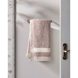 Madame Coco Brest %100 Pamuk Yüz Havlusu - Pudra - 50x80 Cm 8684427208885 Pudra