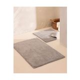 Madame Coco Cameo Gri 60x100 cm 2'li Banyo Paspası