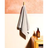 Madame Coco Carla Yüz Havlusu 50 x 85 cm Gri Pamuk Materyal ile Sade ve Şık 1 Adet