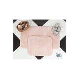 Madame Coco Carol 2'li Banyo Paspası - Pudra - 50x80 Cm+45x50 Cm