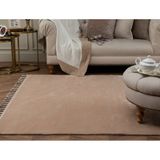 Madame Coco Carol Saçaklı Halı - Vizon - 80x300 Cm 8684427051573 Toprak 80 X 300 Vizon