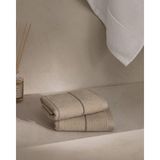 Madame Coco Celeste 2'li %100 Pamuk El Havlusu - Bej - 30X30 cm - 30 x 30 cm
