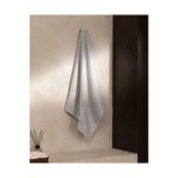Madame Coco Celine %100 Pamuk Banyo Havlusu - Gri - 70x140 cm