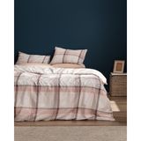 Madame Coco Chaney King Size %100 Pamuk Ranforce Nevresim Takımı - Bordo - 220 x 240 cm
