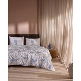 Madame Coco Chapele Tek Kişilik %100 Pamuk Ranforce Baskılı Nevresim Takımı - Mavi - 160 x 220 cm