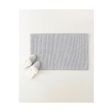 Madame Coco Charles 50x80 cm Gri Ayak Havlusu