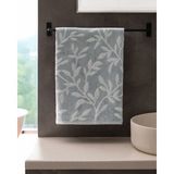 Madame Coco Clarisse Pamuklu Yüz Havlusu Gri 50X80 cm Desenli Tekil Ürün Türkiye Menşeli - 50 x 80 cm