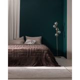Madame Coco Clementine King Size Vizon Emboss Battaniye - Kahverengi - 220 x 240 cm