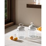 Madame Coco Colina 3'lü Bebek Kavanozu - Soft Gri - 300 ml