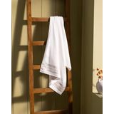 Madame Coco Daine Banyo Havlusu, Beyaz-Bej, 70 x 140