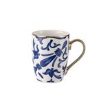 Madame Coco Darla Kupa Mavi-Beyaz 360 ml