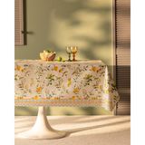Madame Coco Debora Pvc Masa Örtüsü - 140x200 cm - Sarı - 140 x 200 cm
