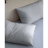 Madame Coco Delrico 2'li Yastık Kılıfı - Gri - 50x70