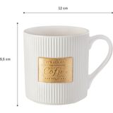 Madame Coco - Droit Gold Kupa - Beyaz - 385 ml