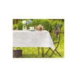 Madame Coco Exorde Pvc Masa Örtüsü - Gri - 140x140 Cm