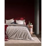 Madame Coco Fayette King Size %100 Pamuk Flanel Çarşaflı Nevresim Takımı - Bej - 240 x 220 cm