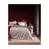 Madame Coco Fayette King Size %100 Pamuk Flanel Çarşaflı Nevresim Takımı - Bej