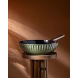 Madame Coco Freya Wok Tava - Yeşil - 30 cm