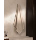 Madame Coco Genevieve %100 Pamuk Banyo Havlusu - Bej - 70X140 cm - 70 x 140 cm