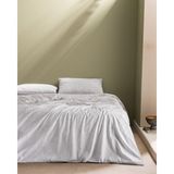 Madame Coco Grelot Tek Kişilik Baskılı Nevresim Takımı - 160 x 220 cm - Gri