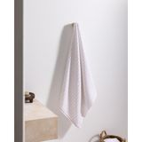 Madame Coco Grenat Pamuklu Banyo Havlusu - Beyaz/turuncu - 70X140 cm - 70 x 140 cm - Beyaz - Turuncu