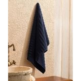 Madame Coco Hugo Banyo Havlusu - 50x90 cm - Yat Koleksiyon lacivert