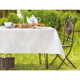 Madame Coco Jannie Pvc Gri 140x140 cm Masa Örtüsü