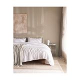 Madame Coco Justine King Size %100 Pamuk Çarşaflı Nevresim Takımı - Beyaz/Mavi