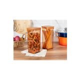 Madame Coco Kaviera 1500 ml 2'li Ahşap Kapaklı Saklama Kabı