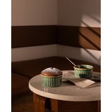 Madame Coco Kleby 2'li Sufle Kabı - Koyu Yeşil - 10 cm - Tek Ebat