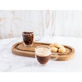 Madame Coco Lapelisse 2'li Çift Camlı Bardak 70 ml - Renkli