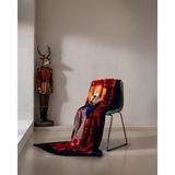 Madame Coco Laurez Welsoft Baskılı Tv Battaniye - Kırmızı/lacivert - 130 x 170 cm - Kırmızı - Lacivert