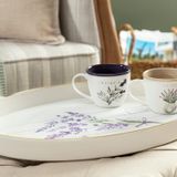 Madame Coco Lavander Oval Tepsi