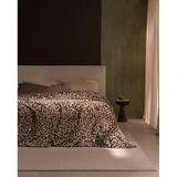 Madame Coco Linea Tek Kişilik Wellsoft Baskılı Battaniye - Bej 8684427357699 Çok Renkli