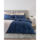 Madame Coco Loire Çift Kişilik Tencel Nevresim Takımı ( TENCEL™ ) - Lacivert - 200 x 220 cm
