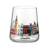 Madame Coco London City 2'li Su Bardağı Seti - Şeffaf 8684427278444 Çok Renkli