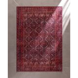 Madame Coco Louna Halı - Bordo - 200X300 cm - 200 x 300 cm