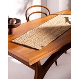 Madame Coco Louvre Masa Runner - Naturel - 35 x 115 cm