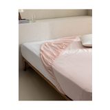 Madame Coco Manon King Size Plus %100 Pamuk Ranforce Lastikli Çarşaf - Açık Pudra