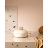 Madame Coco Manon Tencere - Beyaz - 24 cm