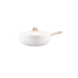Madame Coco Manon Wok Tava - Beyaz - 29 cm