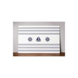 Madame Coco Marine 4'Li Amerikan Servis, Lacivert, 42 x 28