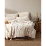 Madame Coco Marla Müslin King Size %100 Pamuk Nevresim Takımı - Bej - 240 x 220 cm
