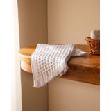 Madame Coco Marlie 2'li %100 Pamuk El Havlusu - Beyaz - 30X45 cm - 30 x 45 cm