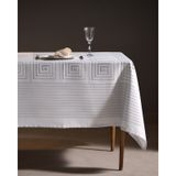 Madame Coco Marne Masa Örtüsü - Gri - 160x230 Cm Maor0000000033