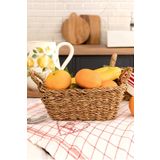 Madame Coco Maro 30x24 cm Büyük Hasır Sepet