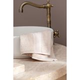 Madame Coco Martha 2'li (TENCEL™) Pamuklu El Havlusu - Bej - 30x45 cm