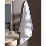 Madame Coco Martha Banyo Havlusu (Tencel) - Beyaz - 80X150 cm - 80 x 150 cm