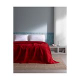 Madame Coco Mathilda King Size %100 Pamuk Karde Düz Pike Takımı - Kırmızı